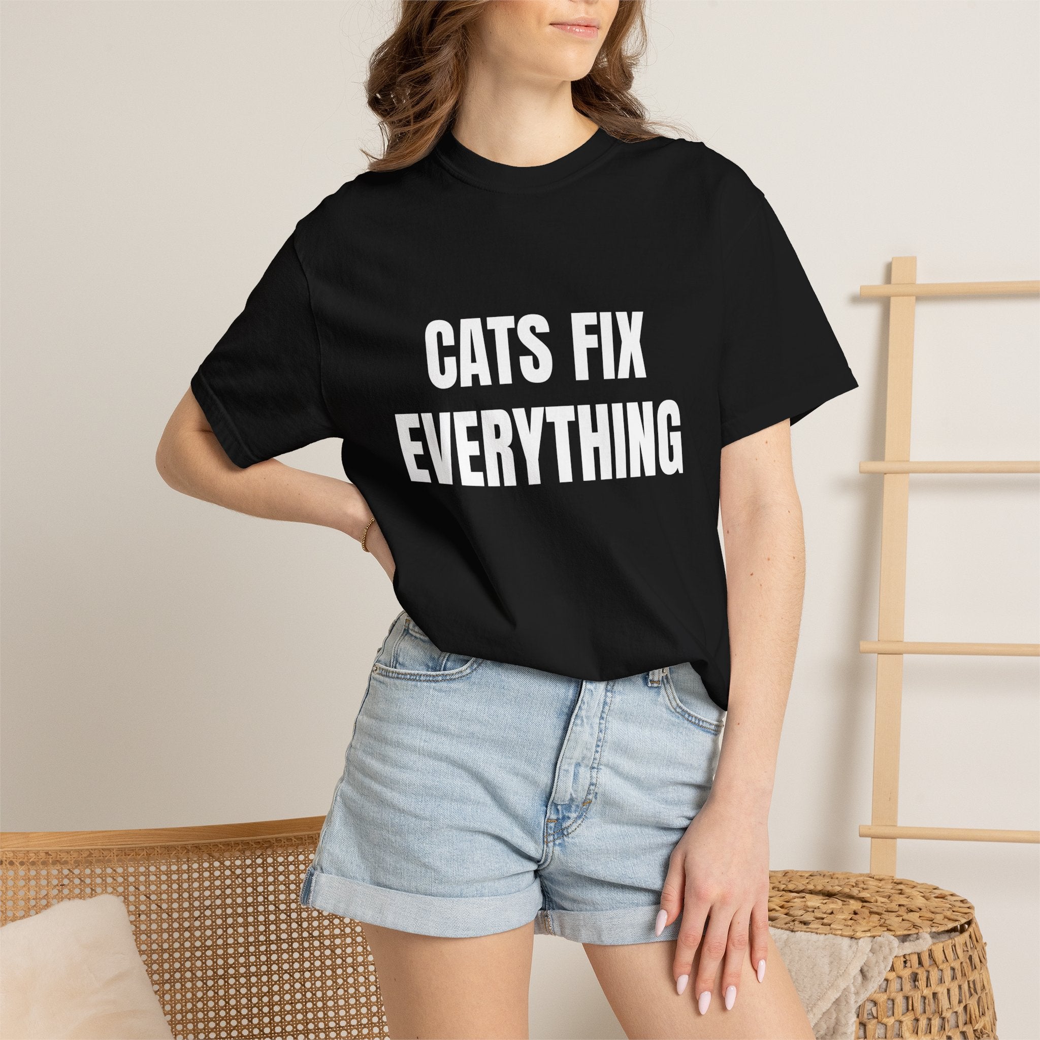 Cats Fix Everything Tee
