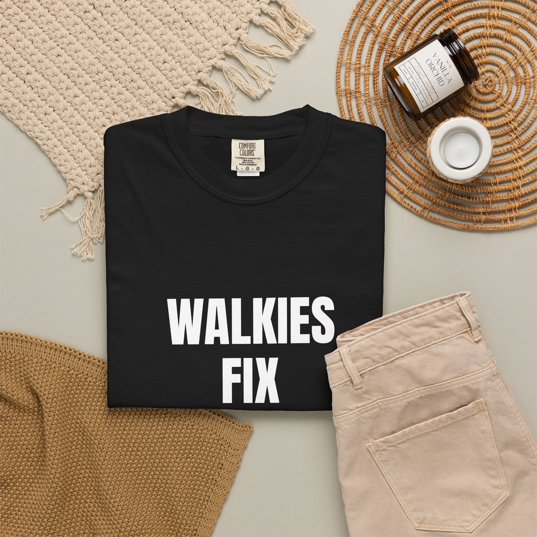 Walkies Fix Everything Tee