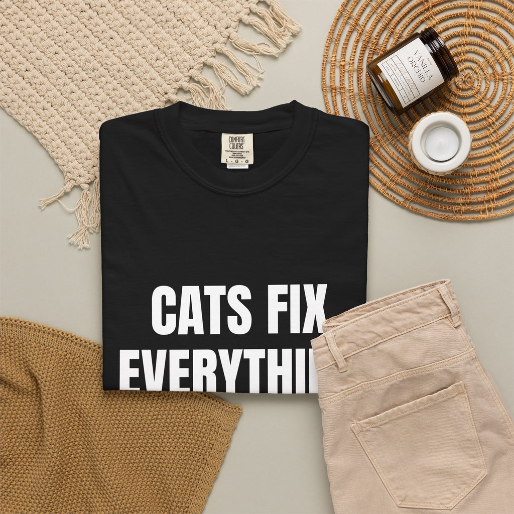 Cats Fix Everything Tee