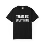 Treats Fix Everything Comfort Colors T-shirt in Black